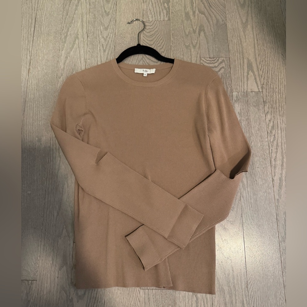Tibi cutout sleeve top size medium